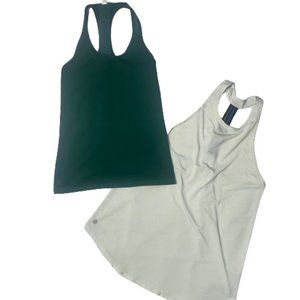 Athleta XS Green and Mint green tank bundle